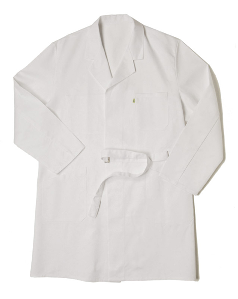 Blouse croisée Blanc Blanc, à personnaliser avec le logo de votre club. Blouse croisée Blanc Blanc
