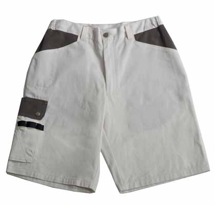 Bermuda peintre Craft Worker Blanc Blanc / Gris Convoy, à personnaliser avec le logo de votre club. Bermuda peintre Craft Worker Blanc Blanc / Gris Convoy