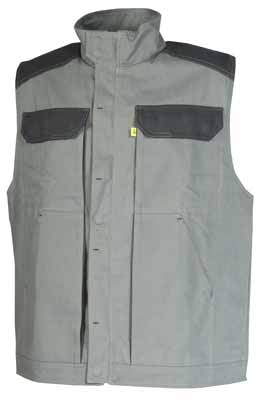Gilet KargoPro Gris Gris Convoy / Noir, à personnaliser avec le logo de votre club. Gilet KargoPro Gris Gris Convoy / Noir