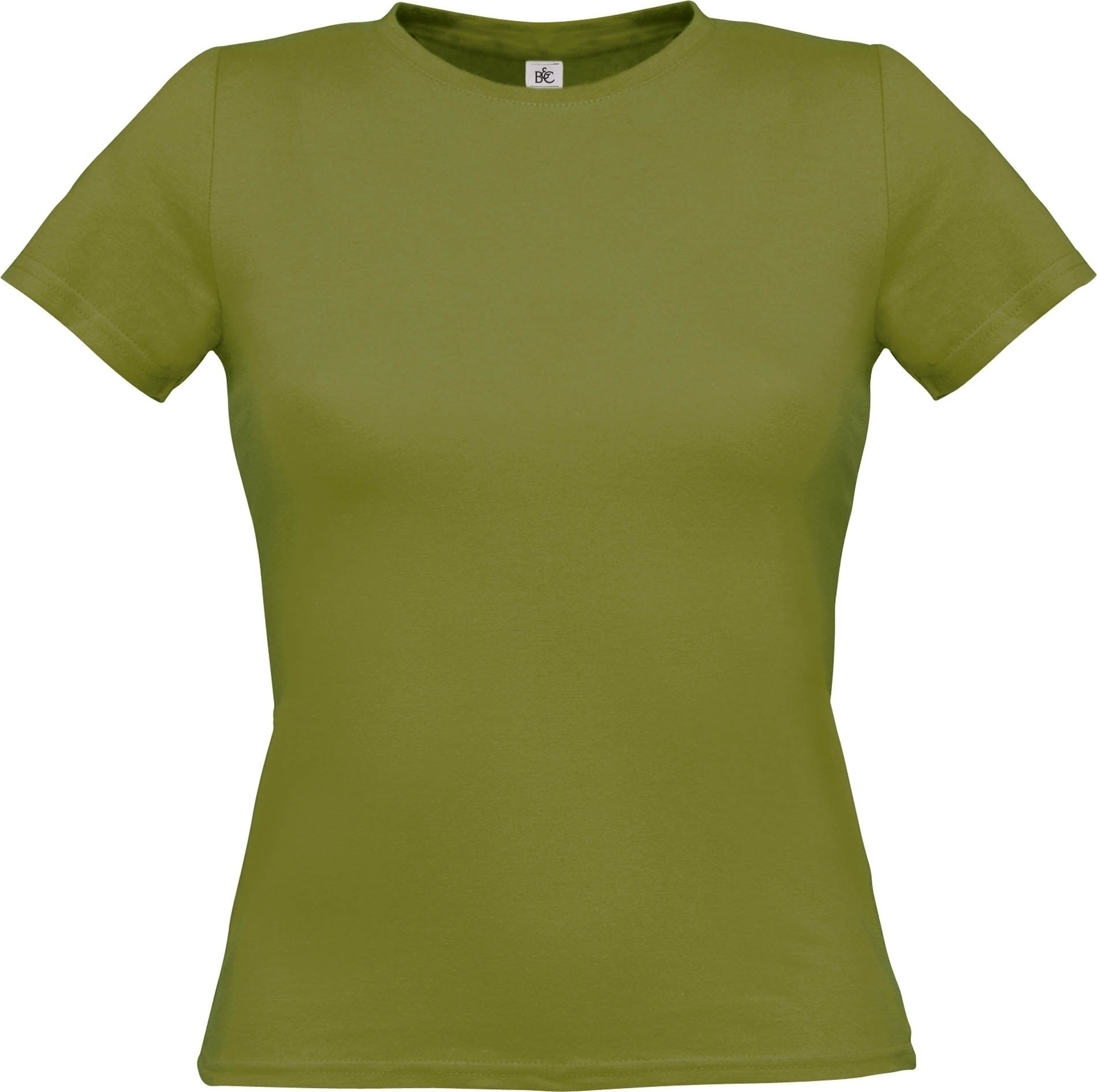WOMEN-ONLY _T-shirt femme léger Green Moss Vert, à personnaliser avec le logo de votre club. WOMEN-ONLY _T-shirt femme léger Green Moss Vert