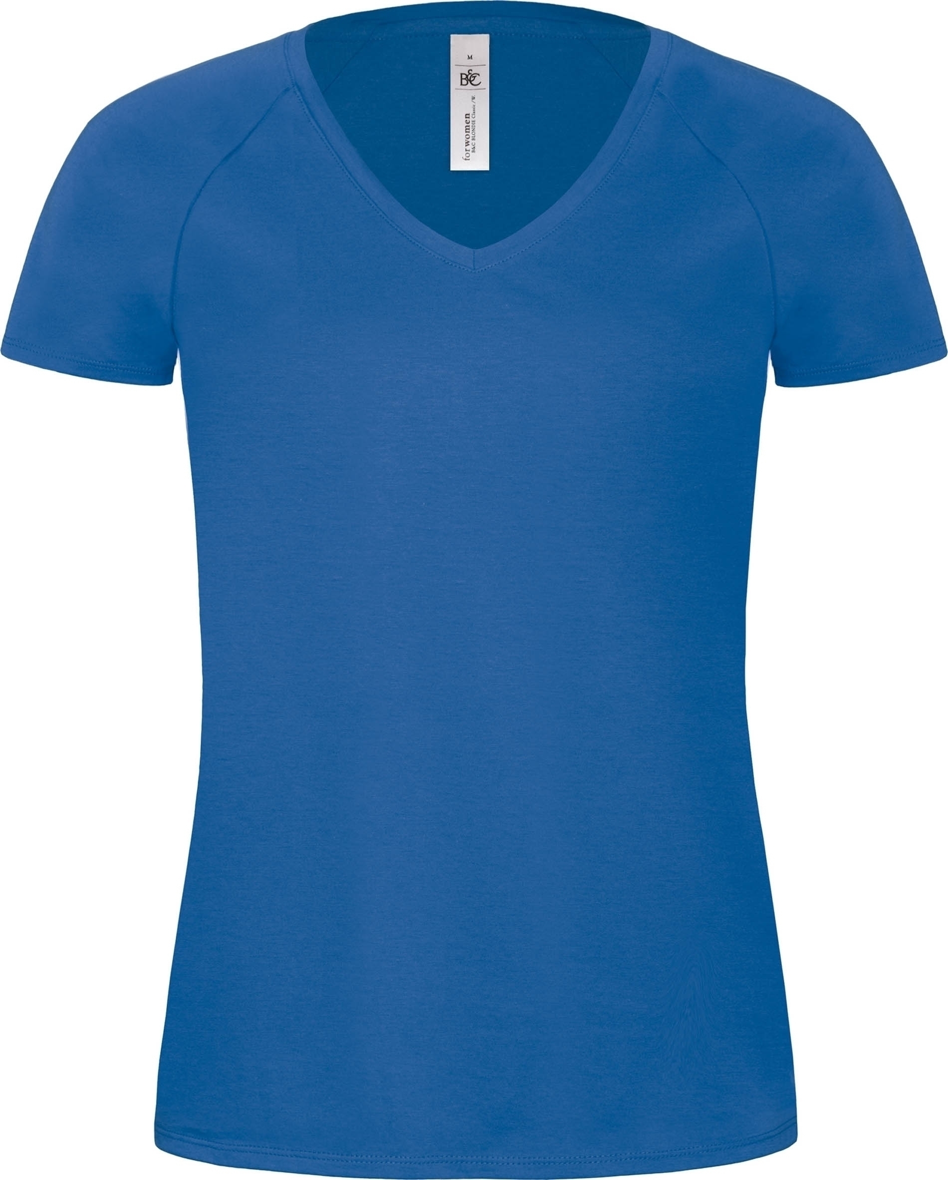 T-SHIRT FEMME BLONDIE COL V Royal Blue Bleu, à personnaliser avec le logo de votre club. T-SHIRT FEMME BLONDIE COL V Royal Blue Bleu