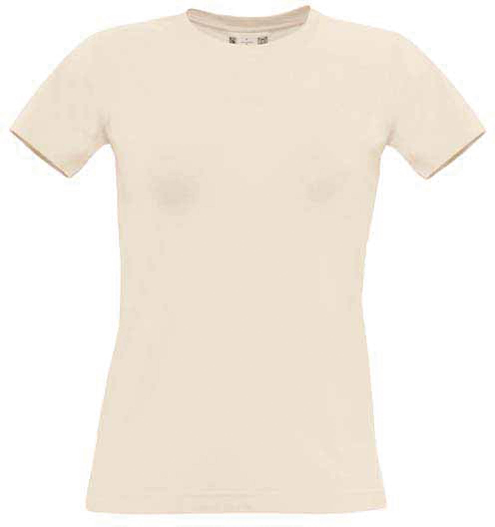T-shirt femme biosfair Natural Beige, à personnaliser avec le logo de votre club. T-shirt femme biosfair Natural Beige