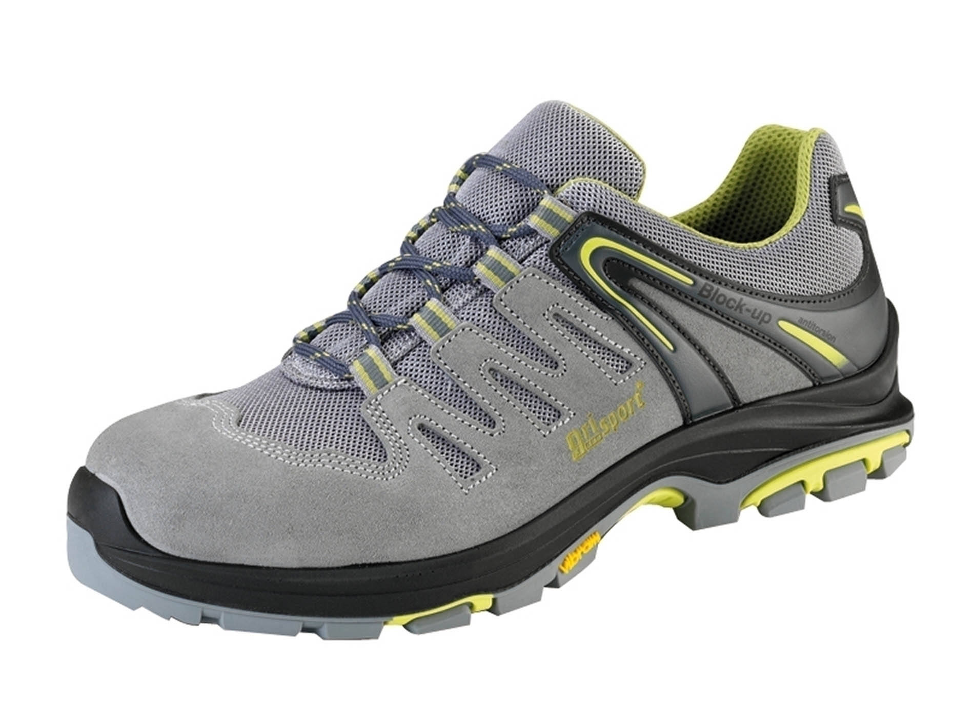 GRISPORT HIKER LX_Chaussures de sécurité basse S1P Cuir Cordura Grey Gris, à personnaliser avec le logo de votre club. GRISPORT HIKER LX_Chaussures de sécurité basse S1P Cuir Cordura Grey Gris