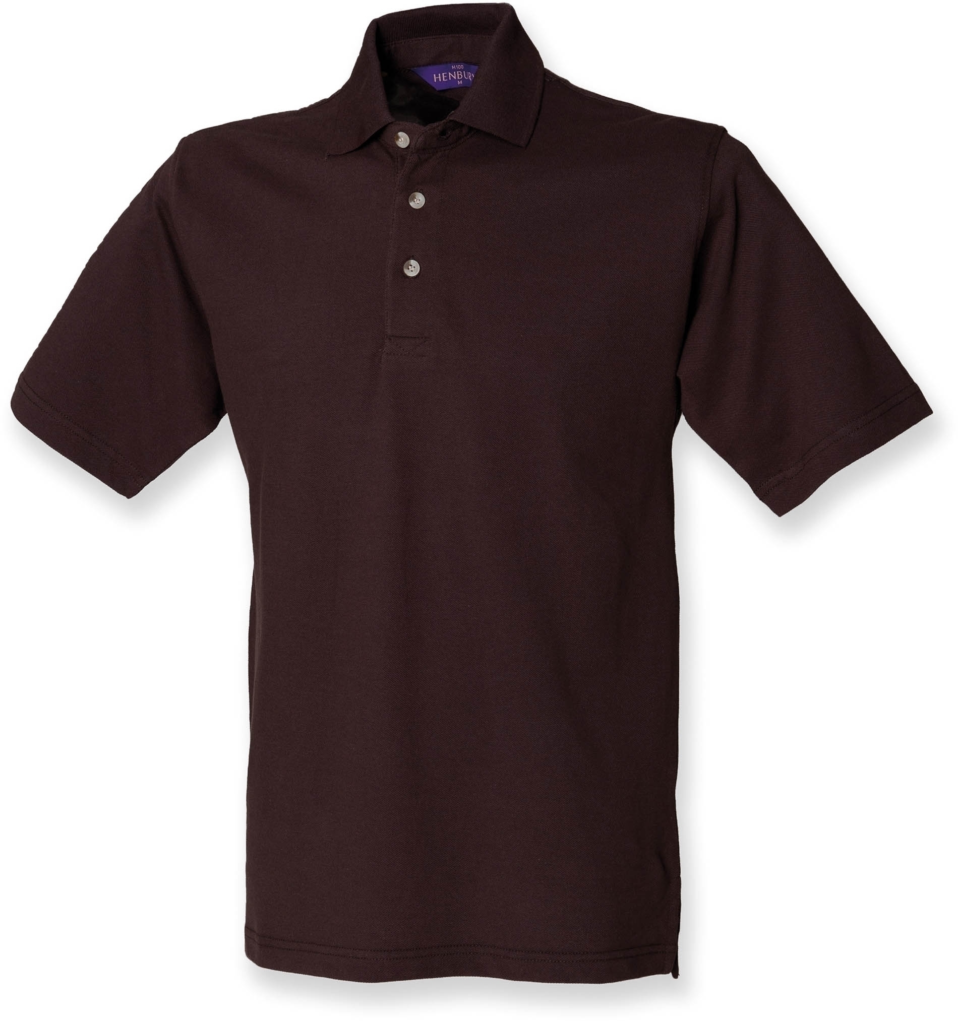 Polo CLASSIC homme Chocolate Marron, Ã personnaliser avec le logo de votre club. Polo CLASSIC homme Chocolate Marron