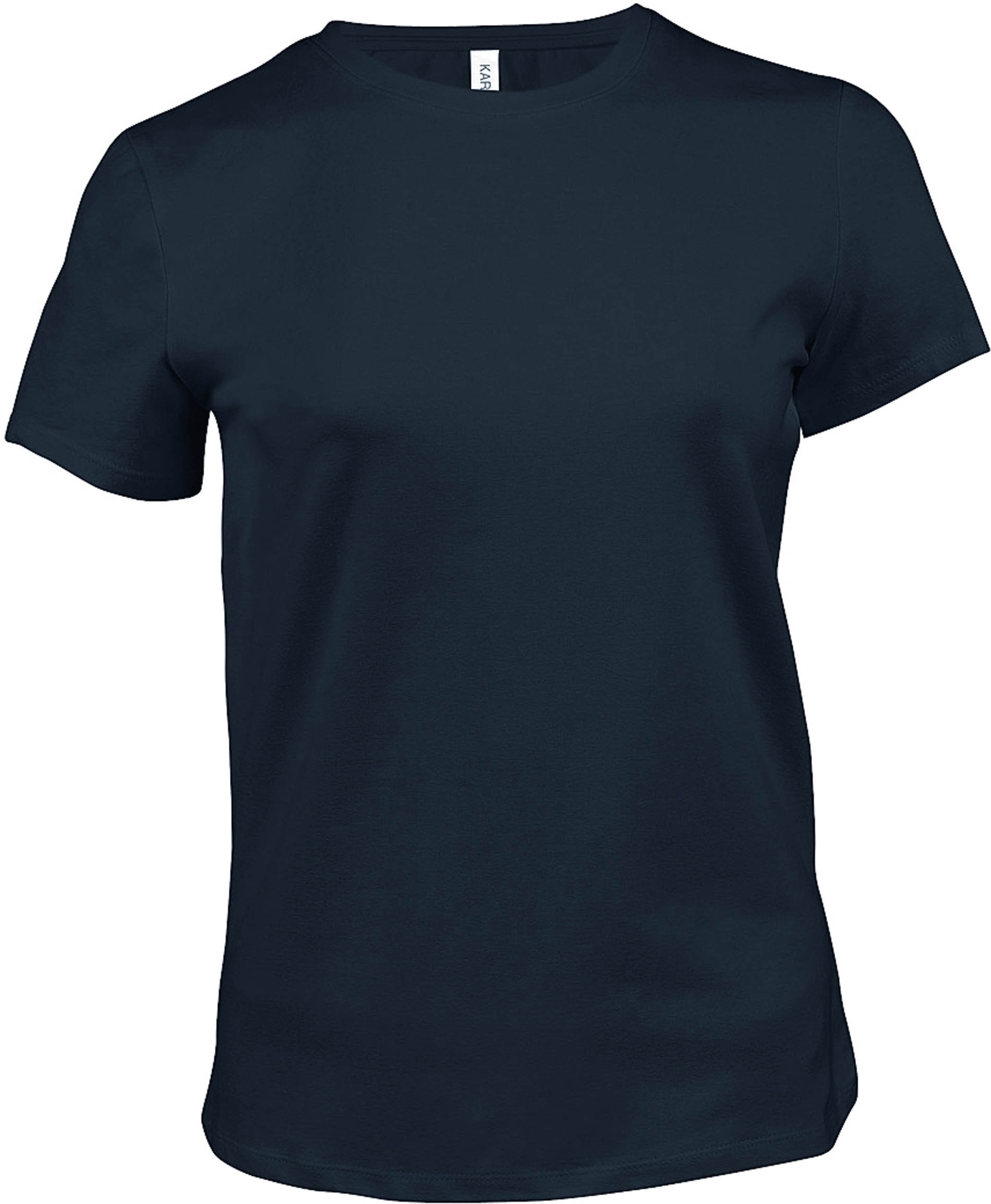 MAÏA > T-shirt femme manches courtes _encolure ronde Dark Grey Gris, à personnaliser avec le logo de votre club. MAÏA > T-shirt femme manches courtes _encolure ronde Dark Grey Gris