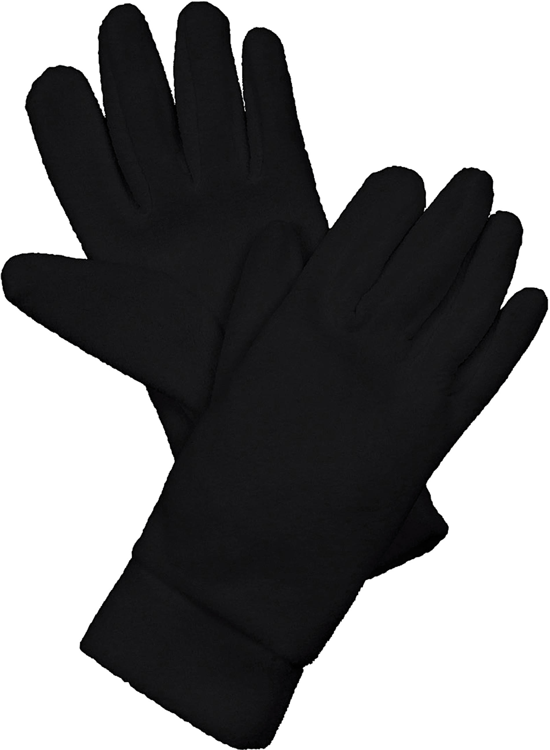GANTS EN POLAIRE Black Noir, à personnaliser avec le logo de votre club. GANTS EN POLAIRE Black Noir
