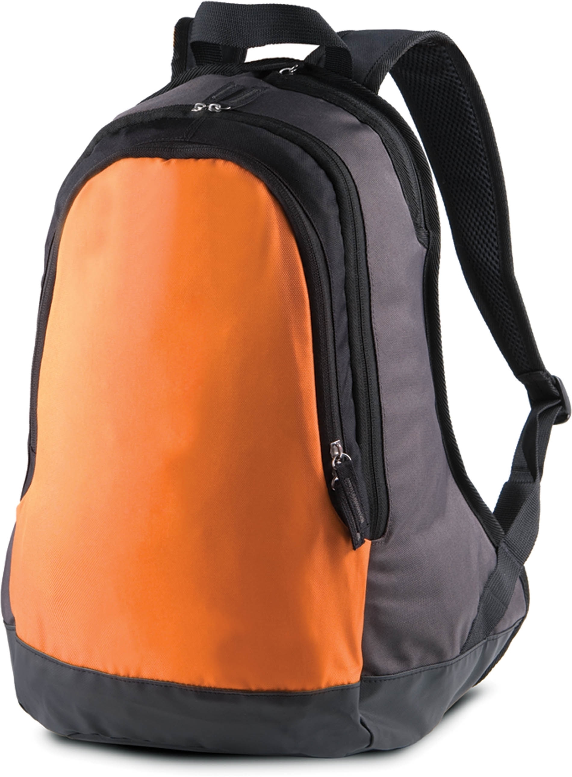 Sac à dos Orange / Black / Dark Grey Orange, à personnaliser avec le logo de votre club. Sac à dos Orange / Black / Dark Grey Orange