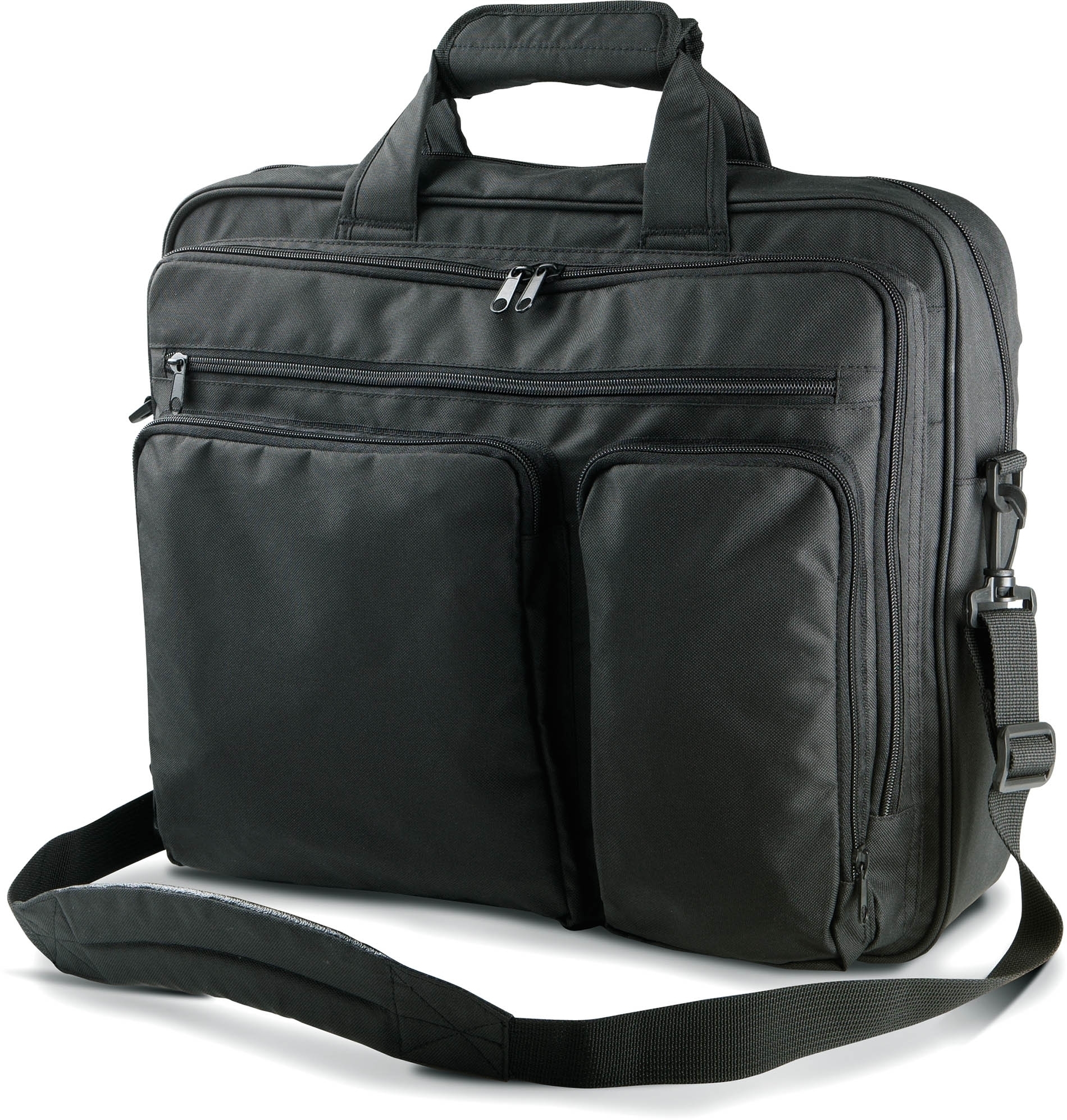 Sac ordinateur 17” Black Noir, à personnaliser avec le logo de votre club. Sac ordinateur 17” Black Noir