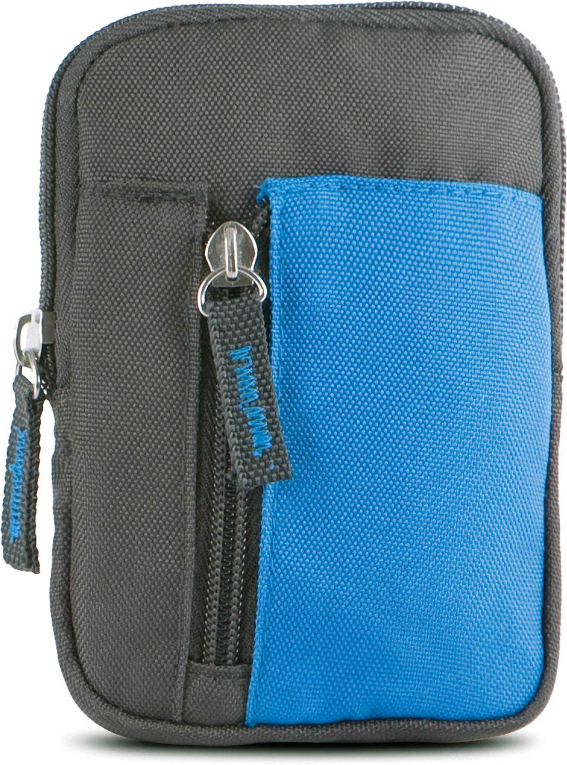 Porte monnaie Dark Grey / Aqua Blue Gris, à personnaliser avec le logo de votre club. Porte monnaie Dark Grey / Aqua Blue Gris