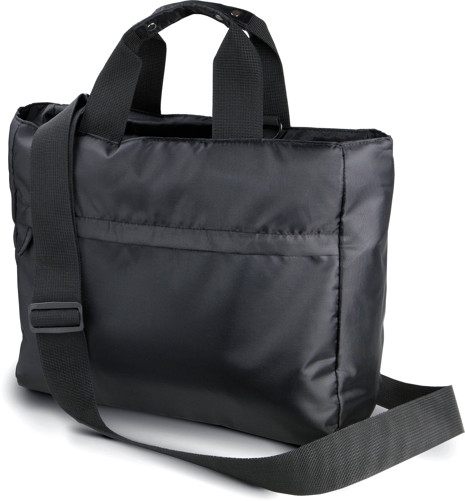 Sac à main ordinateur 15 Black Noir, à personnaliser avec le logo de votre club. Sac à main ordinateur 15 Black Noir
