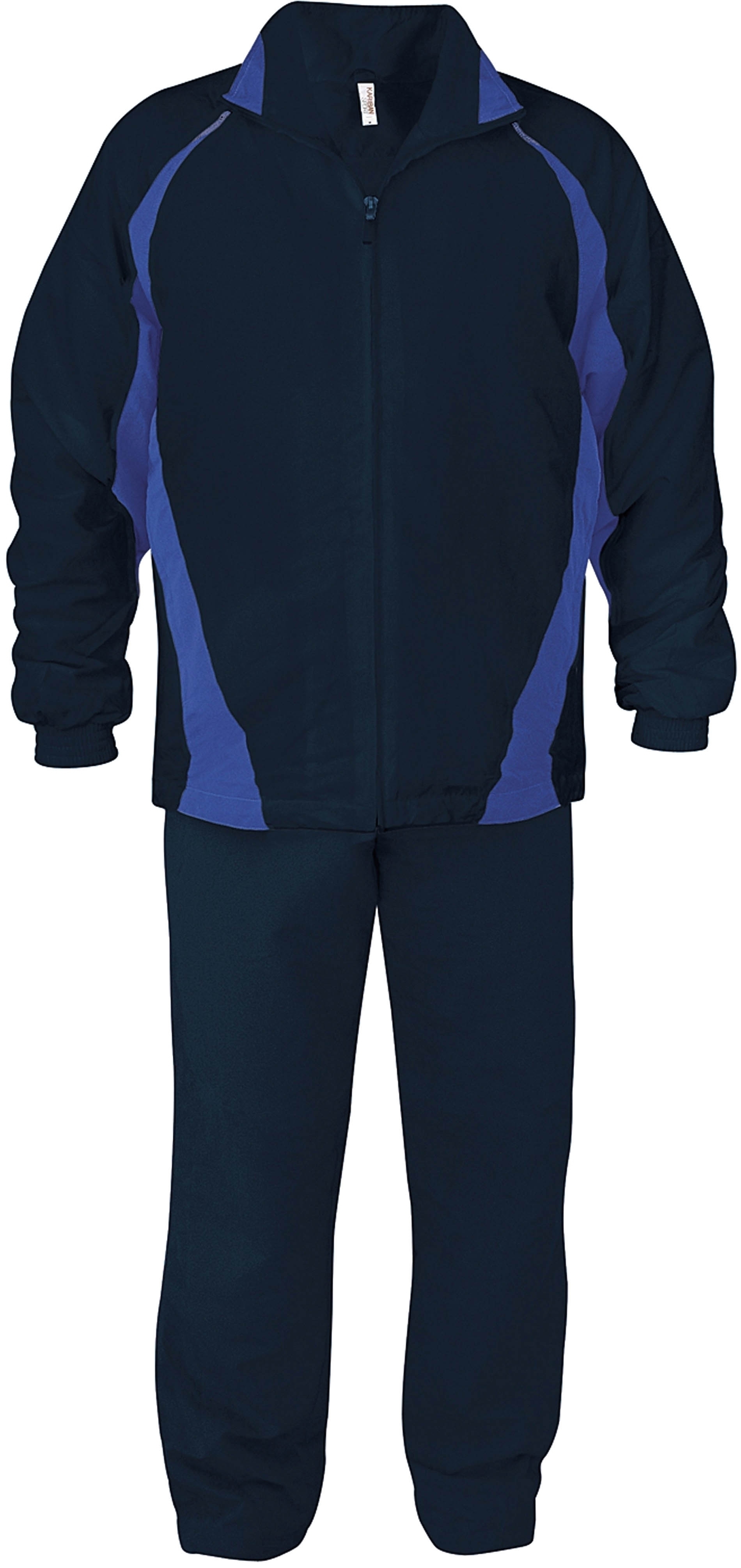 SURVÊTEMENT BICOLORE Navy / Royal Blue / Navy Bleu, à personnaliser avec le logo de votre club. SURVÊTEMENT BICOLORE Navy / Royal Blue / Navy Bleu