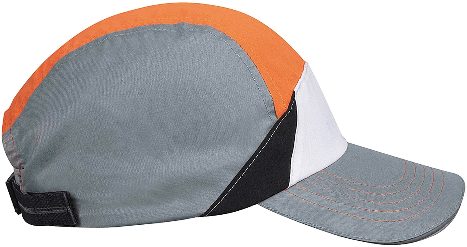 CASQUETTE sport MULTICOLORE White / Grey / Orange Blanc, à personnaliser avec le logo de votre club. CASQUETTE sport MULTICOLORE White / Grey / Orange Blanc
