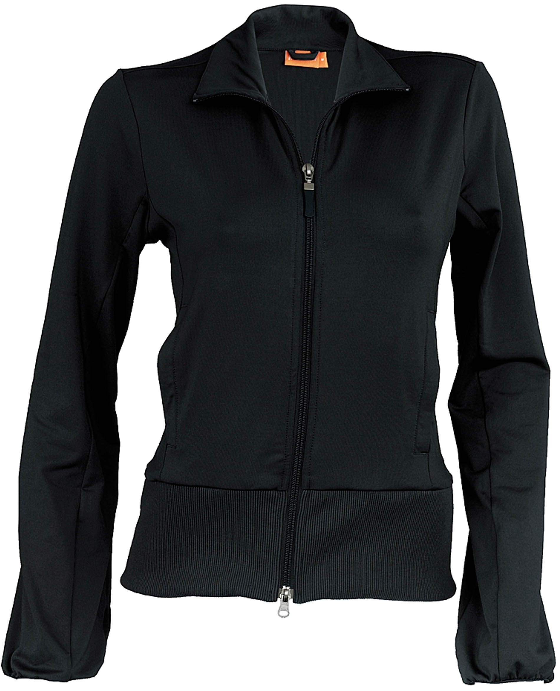 VESTE FEMME ZIPPÉE COOL COMFORT Black Noir, à personnaliser avec le logo de votre club. VESTE FEMME ZIPPÉE COOL COMFORT Black Noir