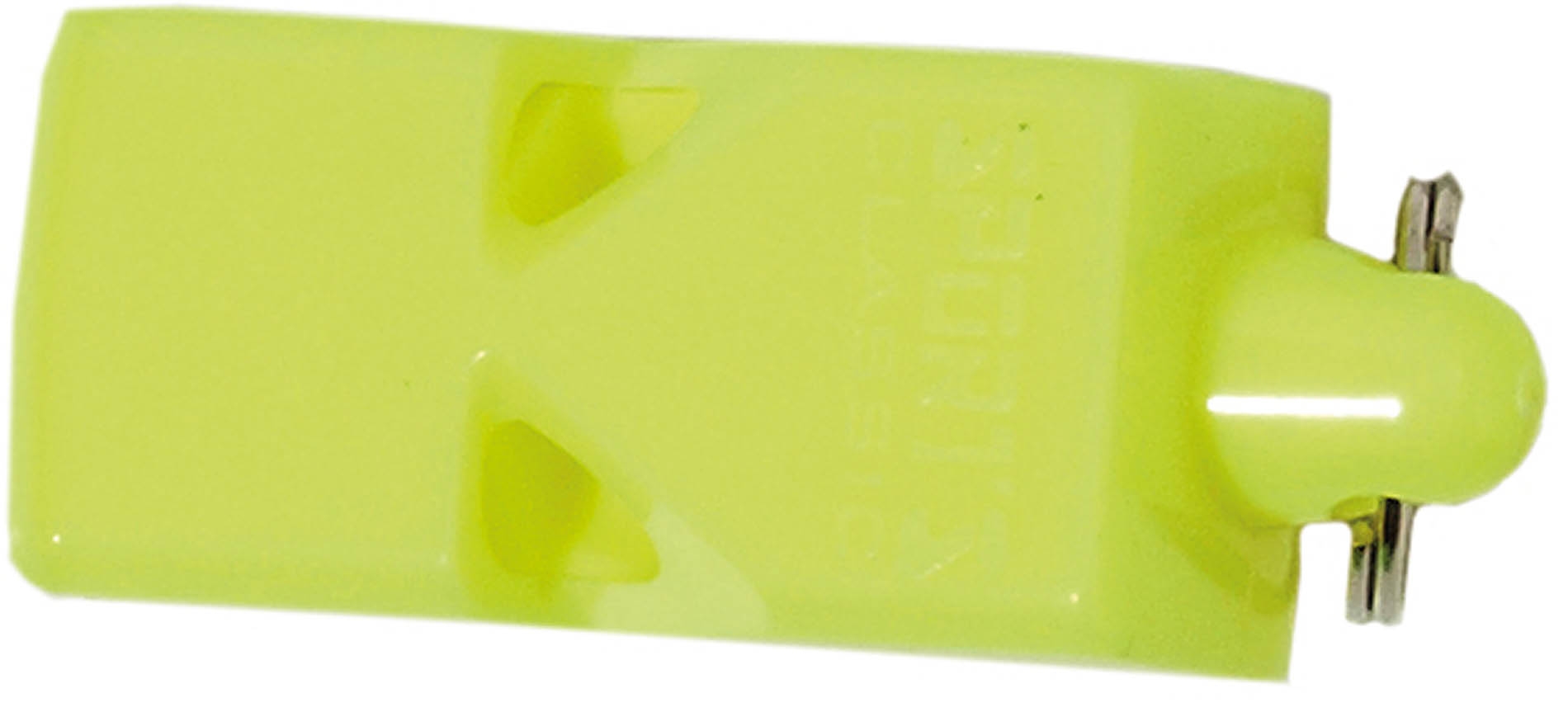 SIFFLET CLASSIC Fluorescent Yellow Jaune, à personnaliser avec le logo de votre club. SIFFLET CLASSIC Fluorescent Yellow Jaune