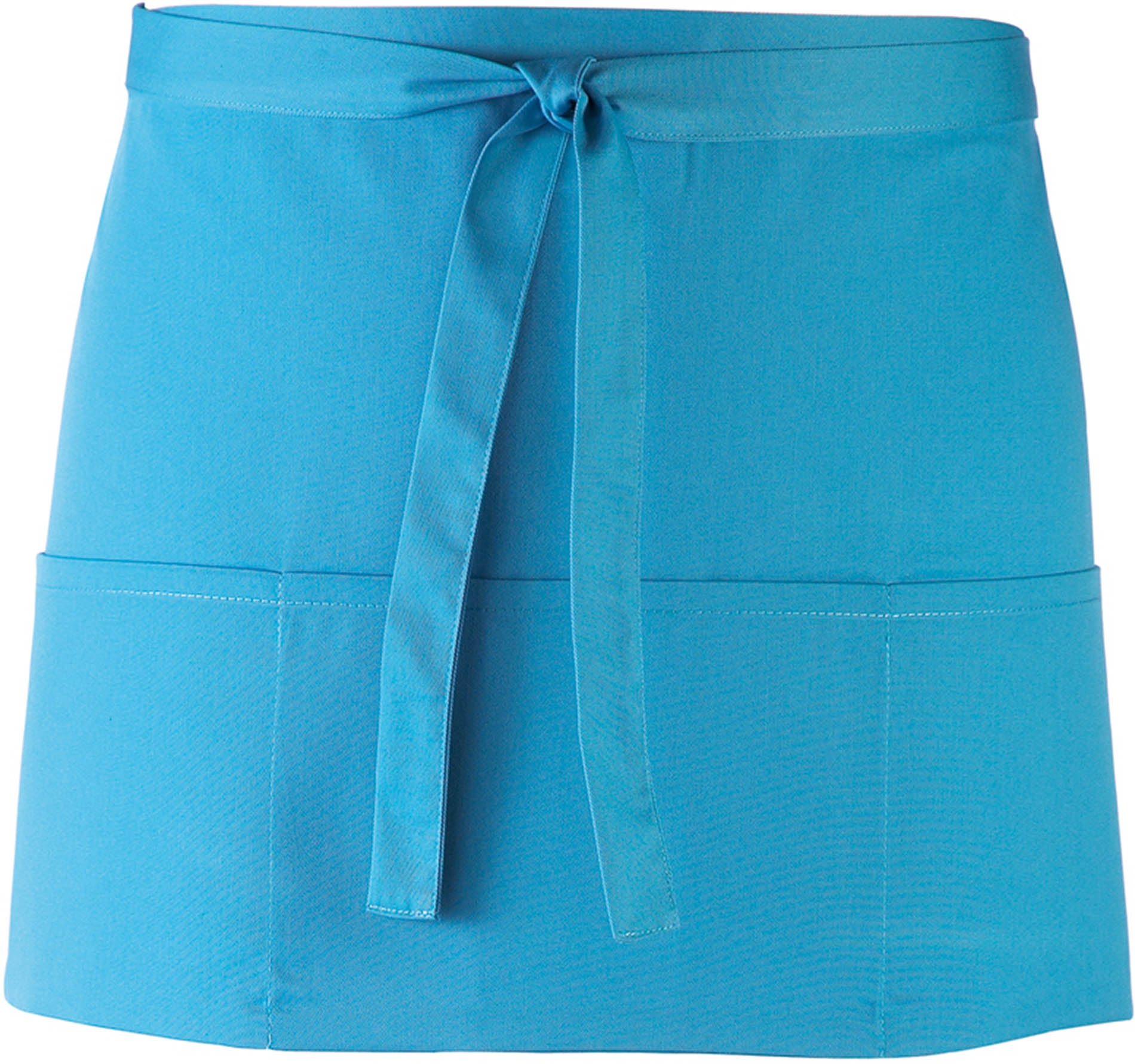 Tablier Serveur 3 poches Turquoise Bleu, à personnaliser avec le logo de votre club. Tablier Serveur 3 poches Turquoise Bleu