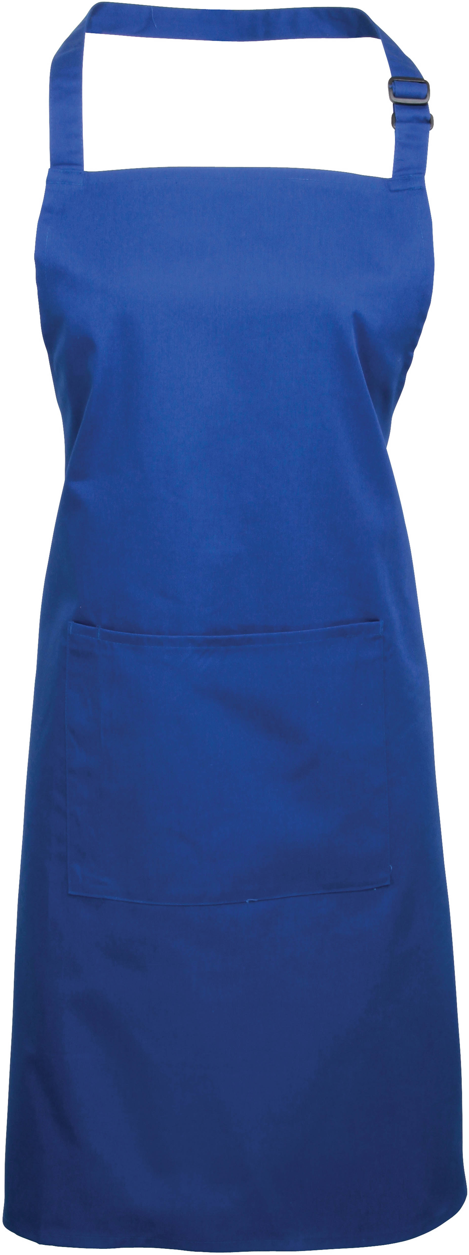 TABLIER Bavette Royal Blue Bleu, à personnaliser avec le logo de votre club. TABLIER Bavette Royal Blue Bleu