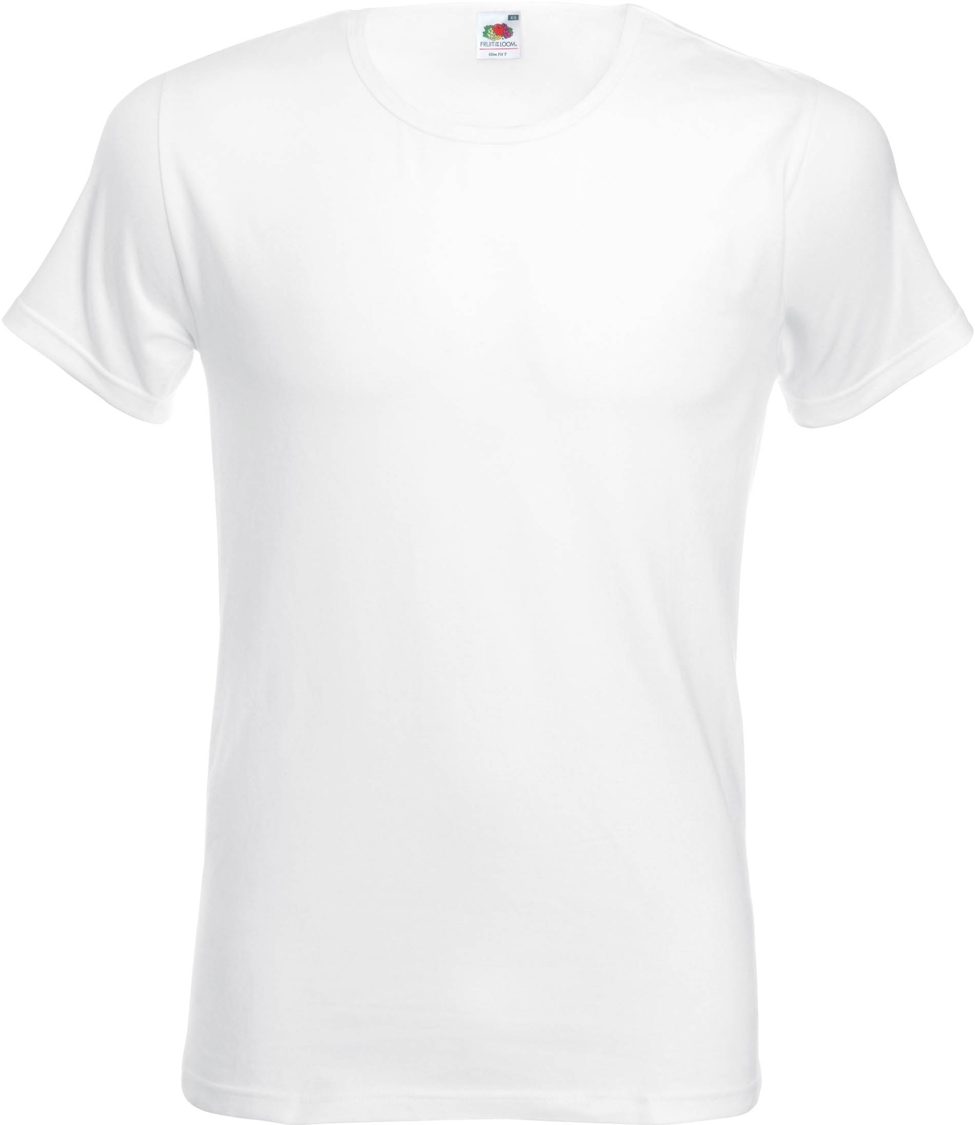 T-shirt homme SLIM FIT T col rond White Blanc, à personnaliser avec le logo de votre club. T-shirt homme SLIM FIT T col rond White Blanc