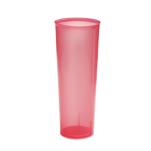 Verre Pevic rouge Rouge, à personnaliser avec le logo de votre club. Verre Pevic rouge Rouge