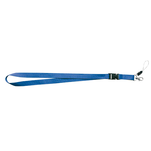 tour de cou bleu bleu, à personnaliser avec le logo de votre club. tour de cou bleu bleu