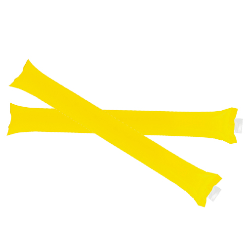tap-tap supporter jaune jaune, à personnaliser avec le logo de votre club. tap-tap supporter jaune jaune