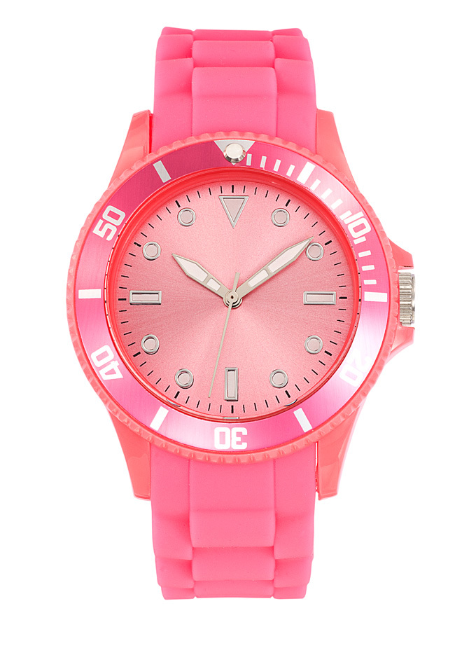 Montre Anlax rose rose, à personnaliser avec le logo de votre club. Montre Anlax rose rose