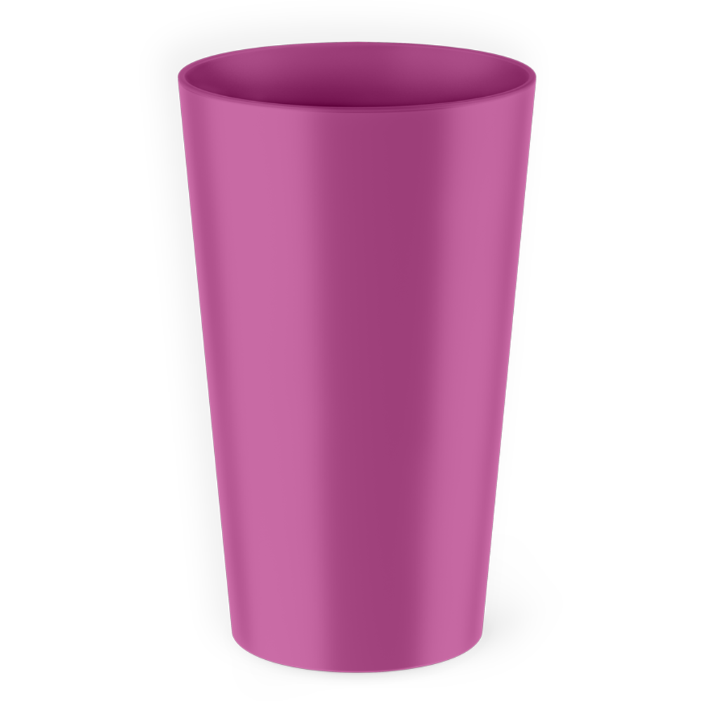 Cup 25 cl couleur marquage 1 couleur - Rose imprimé et personnalisé pour  votre entreprise - Crafters