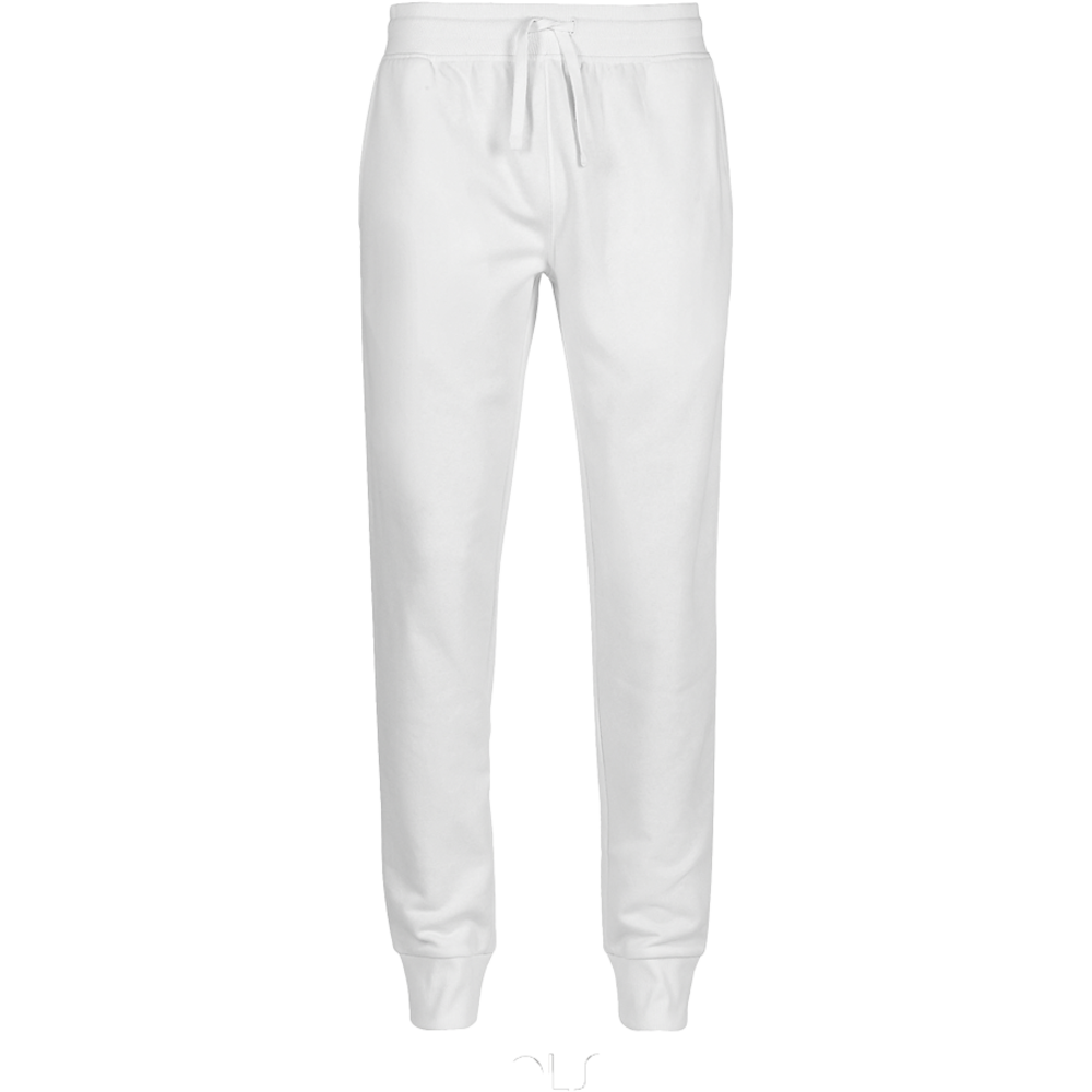 Pantalon Jogging slim homme - Blanc imprimé et personnalisé pour votre  entreprise - Crafters