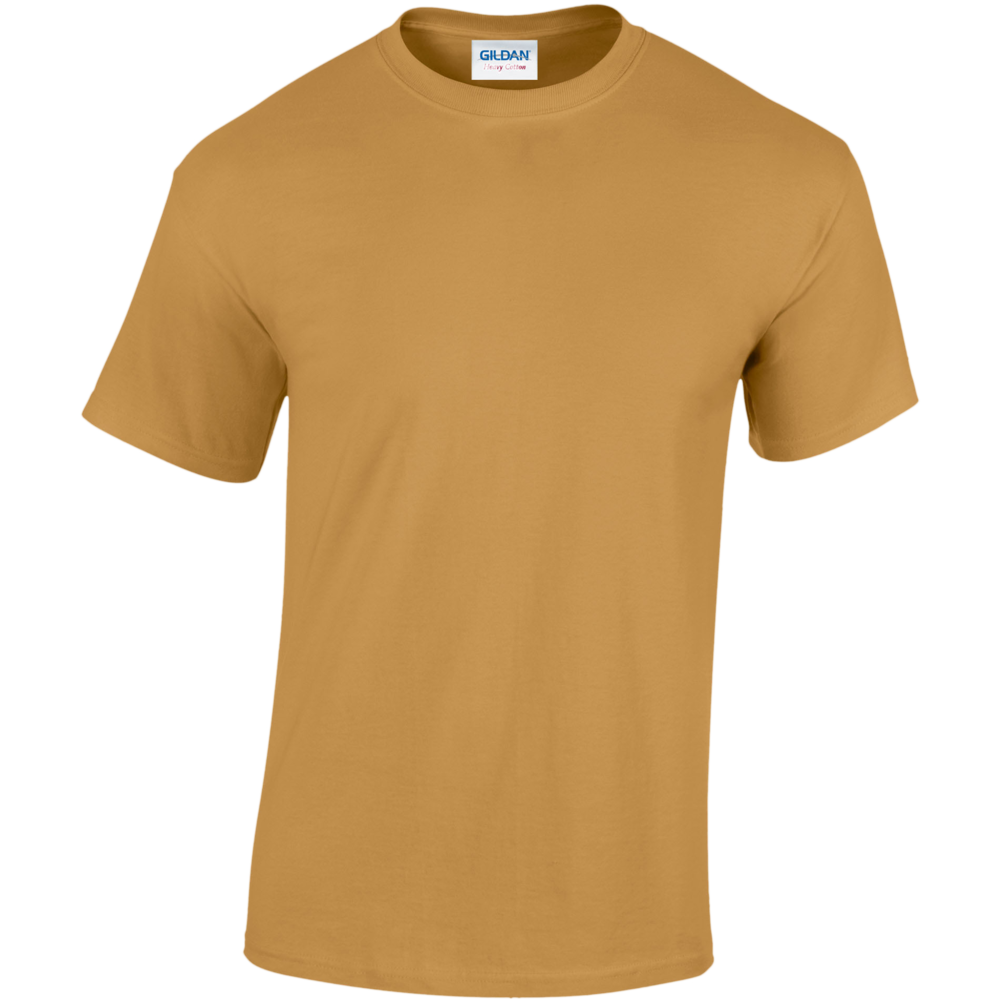 T-SHIRT HOMME HEAVY COTTON™ Metal Old Gold