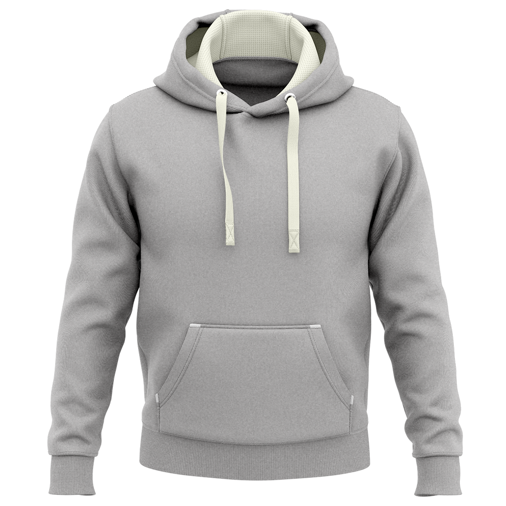 Hoodie Deluxe Gris Gris Chiné