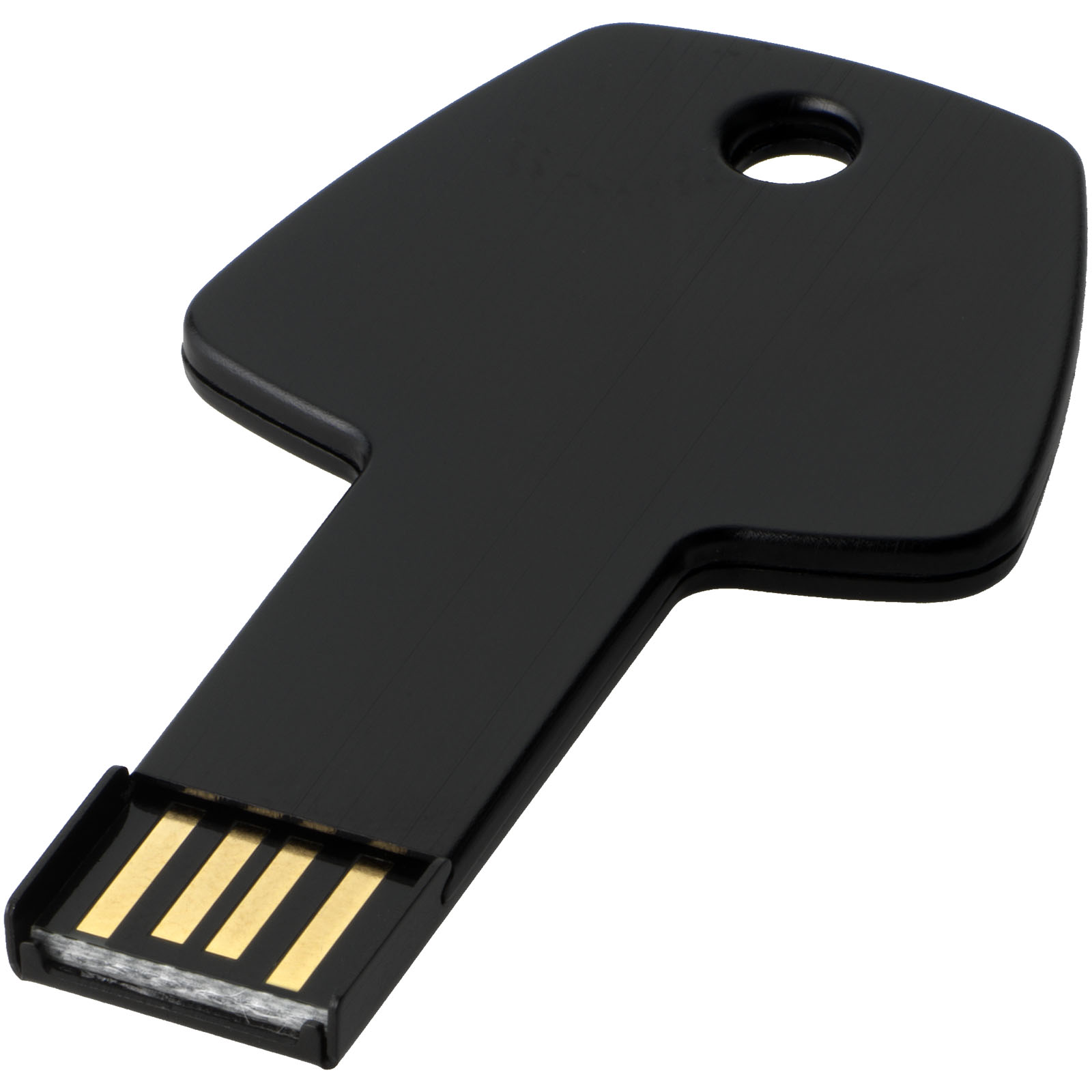 Clé USB 2 Go Key - Noir imprimé et personnalisé pour votre