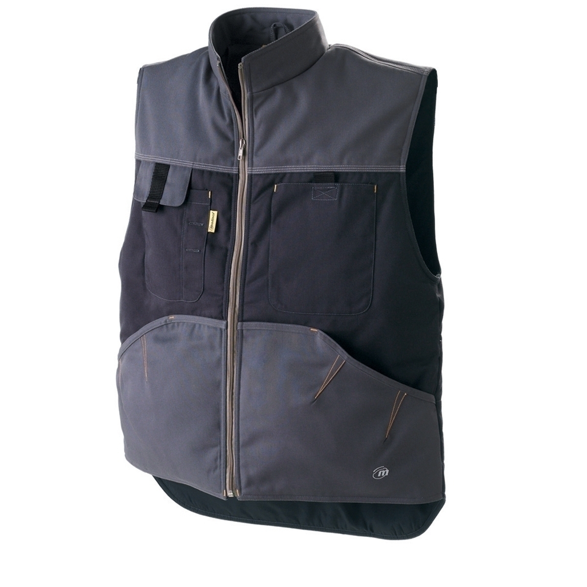 GILET MILLIUM Carbone,Gris b Gris, à personnaliser avec le logo de votre club. GILET MILLIUM Carbone,Gris b Gris