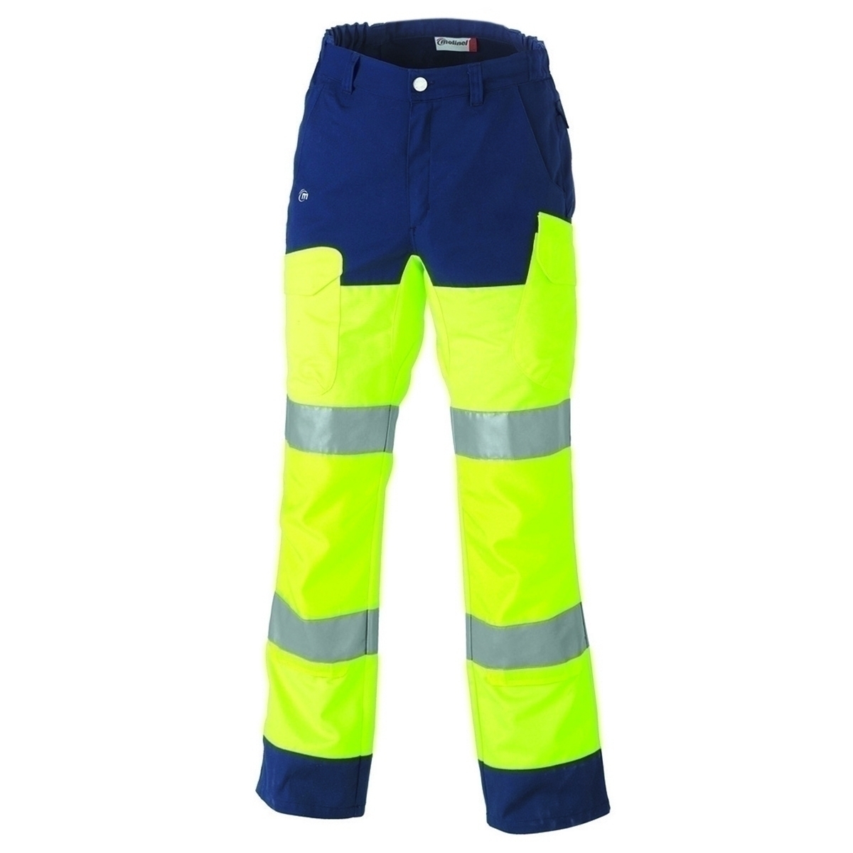 PANTALON GENOUILLÈRES LUKLIGHT JauneFluo & Marine Jaune, à personnaliser avec le logo de votre club. PANTALON GENOUILLÈRES LUKLIGHT JauneFluo & Marine Jaune
