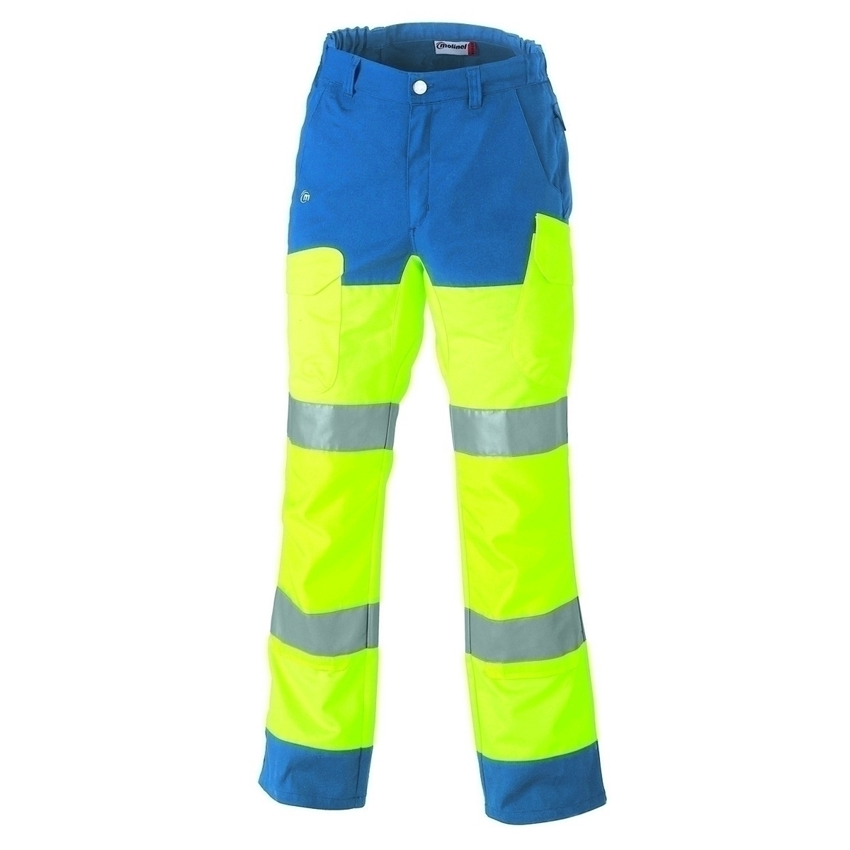 PANTALON GENOUILLÈRES LUKLIGHT JauneFluo & Blade Blue Jaune, à personnaliser avec le logo de votre club. PANTALON GENOUILLÈRES LUKLIGHT JauneFluo & Blade Blue Jaune