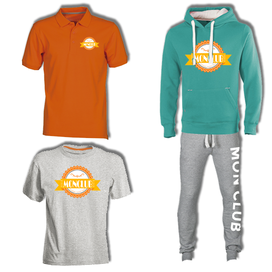 Pack DELUXE Impression Sur-mesure, à personnaliser avec le logo de votre club. Pack DELUXE Impression Sur-mesure
