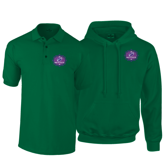 Pack S&P - Sweat Polo Bouteille Vert, à personnaliser avec le logo de votre club. Pack S&P - Sweat Polo Bouteille Vert