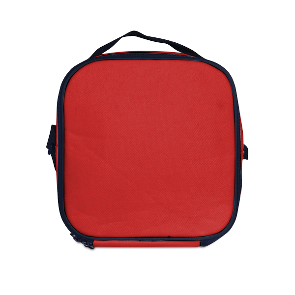Sac isotherme. Rouge Rouge, à personnaliser avec le logo de votre club. Sac isotherme. Rouge Rouge
