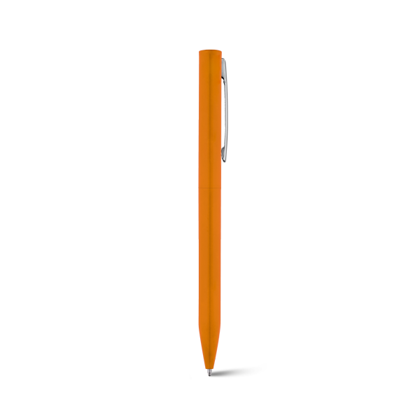 WASS. Stylo à bille en aluminium avec mécanisme twist. Orange Orange, à personnaliser avec le logo de votre club. WASS. Stylo à bille en aluminium avec mécanisme twist. Orange Orange