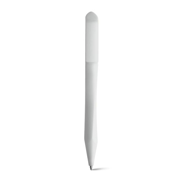 BOOP. Stylo à bille. Blanc Blanc, à personnaliser avec le logo de votre club. BOOP. Stylo à bille. Blanc Blanc