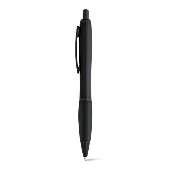 FUNK. Stylo à bille. Noir Noir, à personnaliser avec le logo de votre club. FUNK. Stylo à bille. Noir Noir