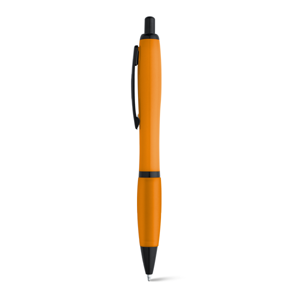 FUNK. Stylo à bille. Orange Orange, à personnaliser avec le logo de votre club. FUNK. Stylo à bille. Orange Orange