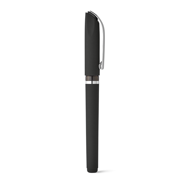 BOLT. Stylo à bille. Noir Noir, à personnaliser avec le logo de votre club. BOLT. Stylo à bille. Noir Noir