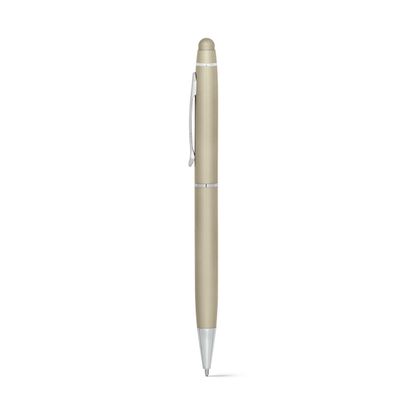 JULIE. Stylo à bille. Champagne Beige, à personnaliser avec le logo de votre club. JULIE. Stylo à bille. Champagne Beige
