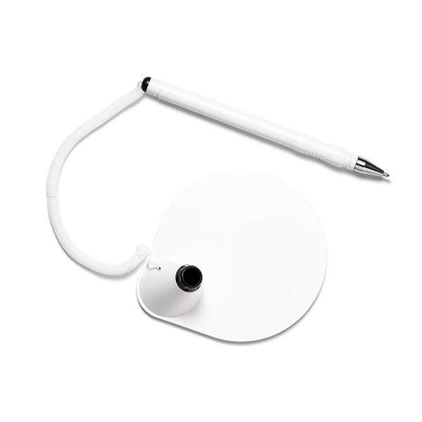 SLOPE. Stylo avec support. Noir Noir, à personnaliser avec le logo de votre club. SLOPE. Stylo avec support. Noir Noir