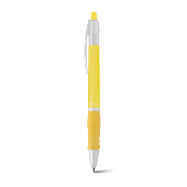 SLIM BK. Stylo à bille. Jaune Jaune, à personnaliser avec le logo de votre club. SLIM BK. Stylo à bille. Jaune Jaune
