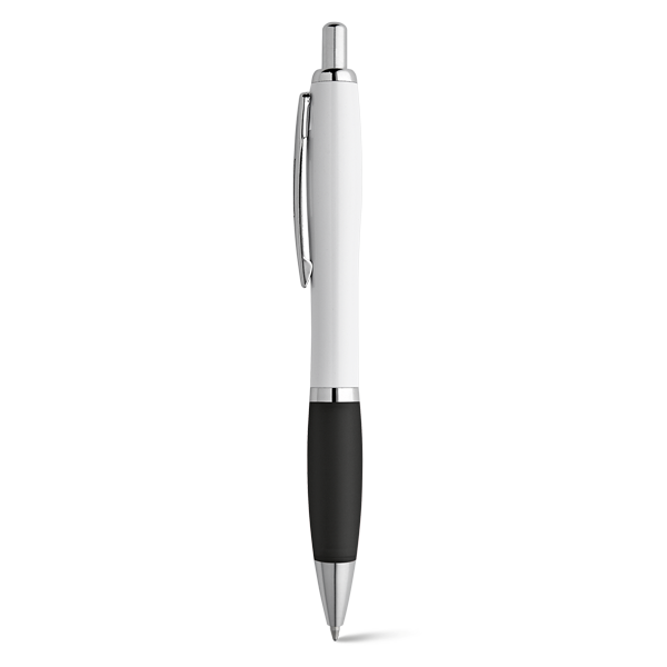 MOVE BK. Stylo à bille. Noir Noir, à personnaliser avec le logo de votre club. MOVE BK. Stylo à bille. Noir Noir