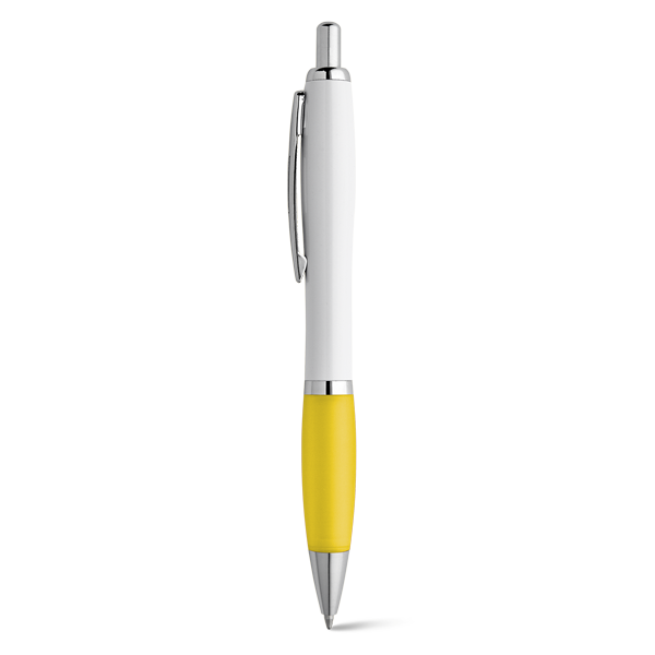 MOVE BK. Stylo à bille. Jaune Jaune, à personnaliser avec le logo de votre club. MOVE BK. Stylo à bille. Jaune Jaune