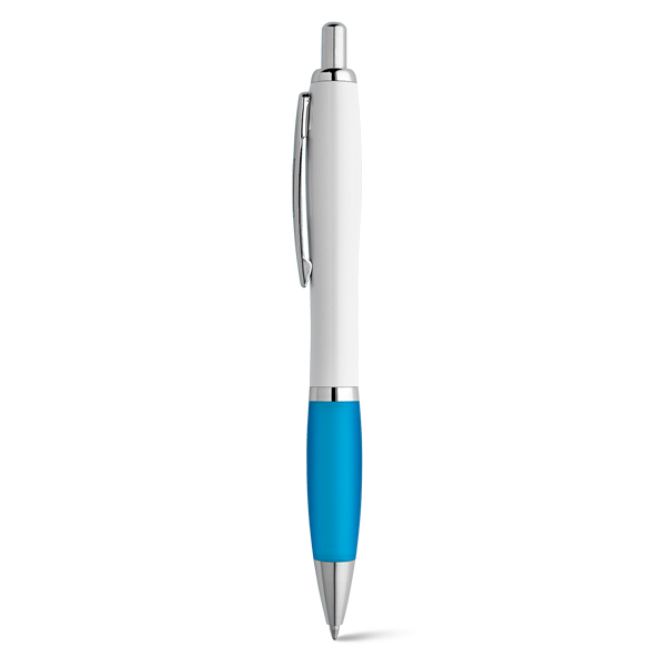 MOVE BK. Stylo à bille. Bleu clair Bleu, à personnaliser avec le logo de votre club. MOVE BK. Stylo à bille. Bleu clair Bleu