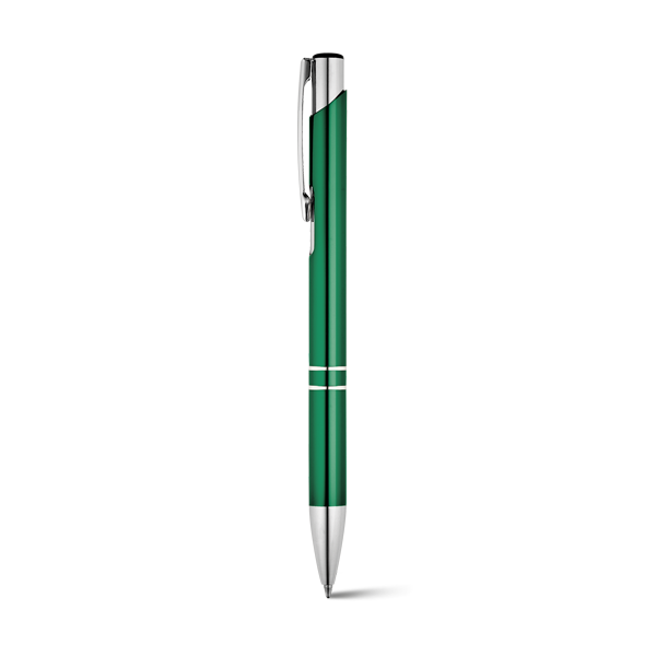 BETA BK. Stylo à bille. Vert Vert, à personnaliser avec le logo de votre club. BETA BK. Stylo à bille. Vert Vert