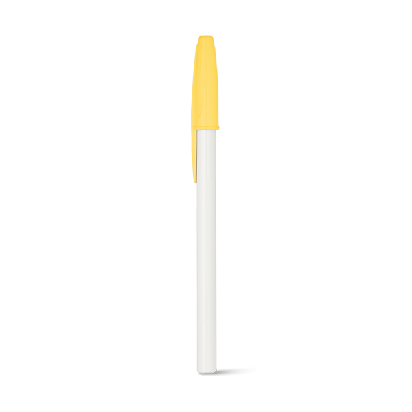 CORVINA. Stylo à bille. Jaune Jaune, à personnaliser avec le logo de votre club. CORVINA. Stylo à bille. Jaune Jaune