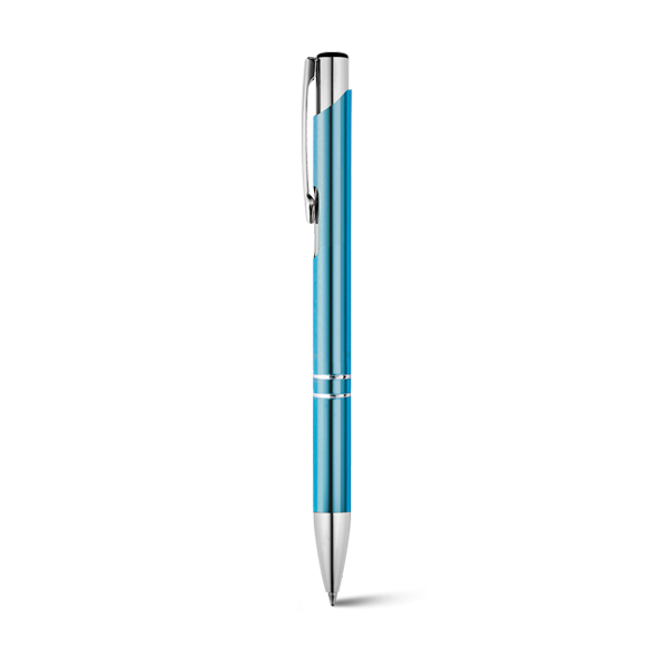 BETA. Stylo à bille. Bleu clair Bleu, à personnaliser avec le logo de votre club. BETA. Stylo à bille. Bleu clair Bleu
